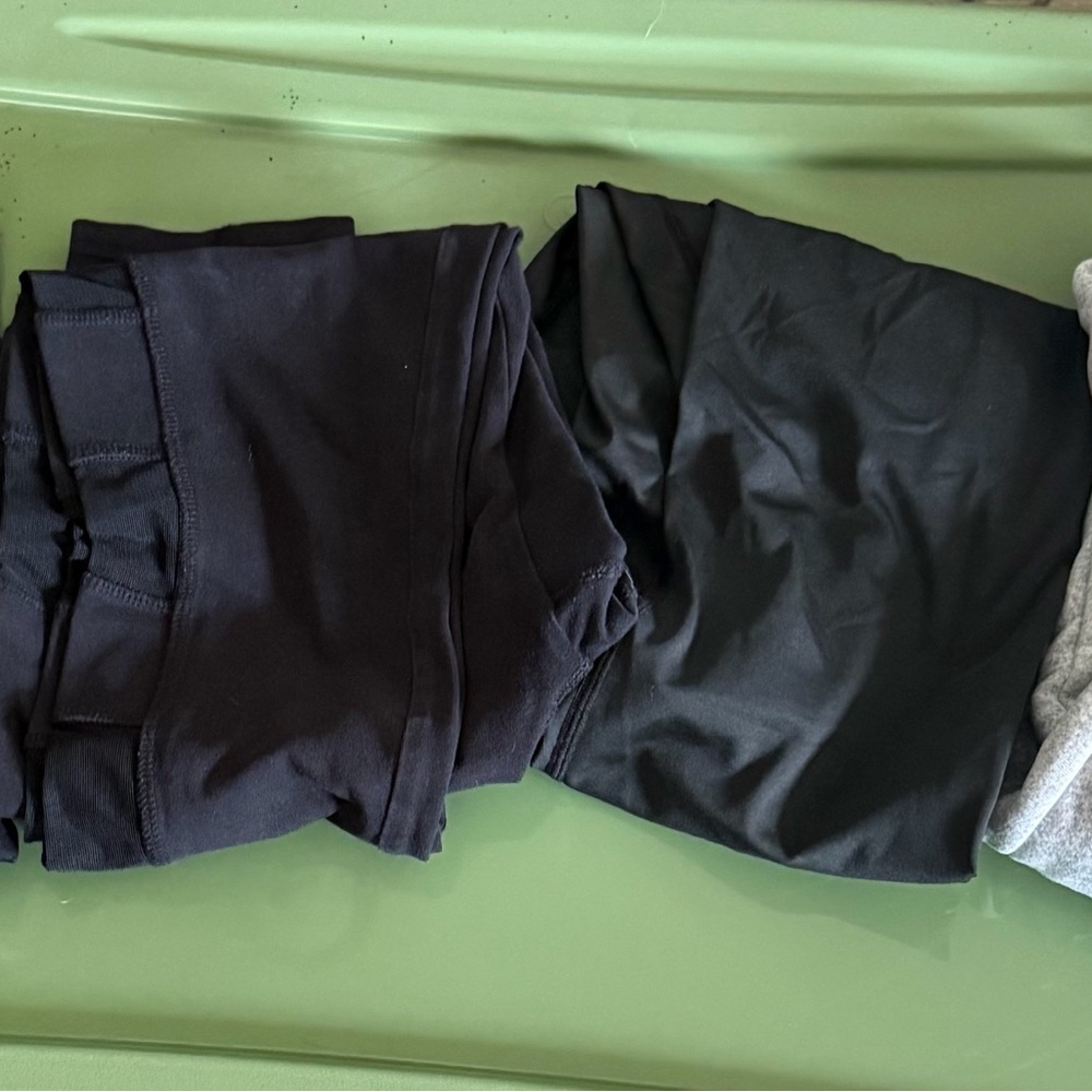 Black Leggings set of two